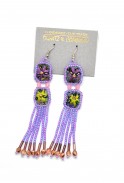 Double Drop Flower Earrings
